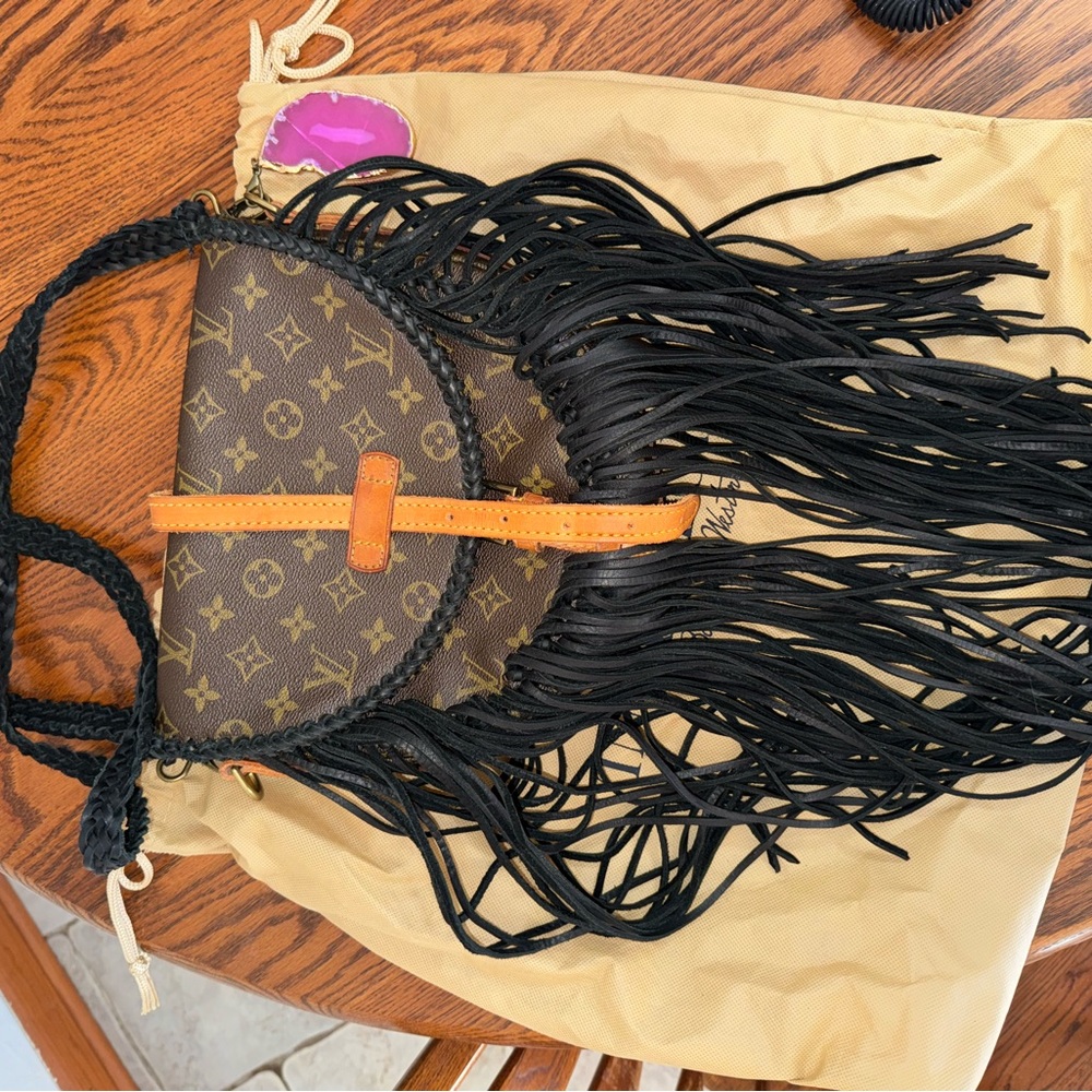 Vintage boho bag Louis Vuitton crossbody bag